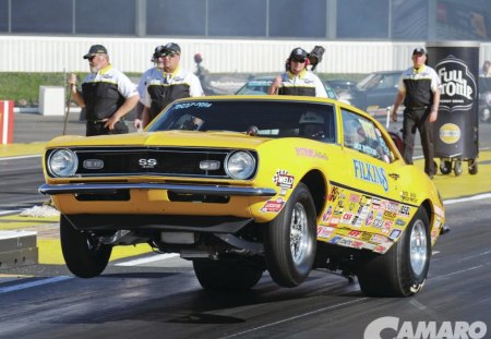 Racing Memory Preservation - yellow, drag race, gm, classic