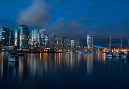 Untitled Wallpaper - city, streets, buildings, lights, skyscrapers