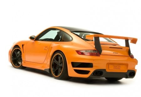 Porsche Techart Orange - porsche, techart orange