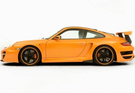 Porsche Techart Orange - techart orange, porsche