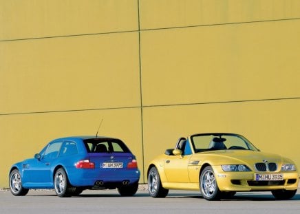 Untitled Wallpaper - m roadster, z3, yellow, m coupe, blue