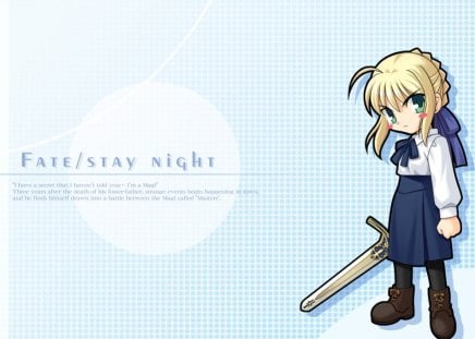 Untitled Wallpaper - saber, fate stay night