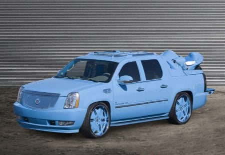 Untitled Wallpaper - light blue, light green, escalade, ext, dub