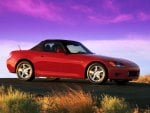 Red Honda S2000