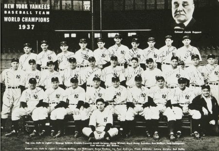 NY yankees - ny yankees, world champions, poster, team, ny, 1937, new york, world series, yankees, new york yankees