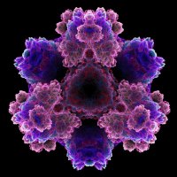 Fractal purple