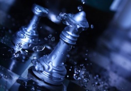 Chess - abstract, photography