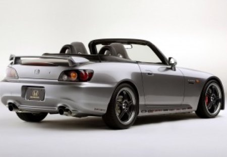 Honda S2000 - honda, s2000, sport car, silver honda, convertiable