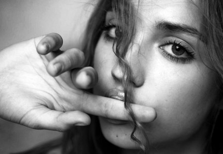 Sweet & Beautiful - beautiful, photography, photoshop, girl, beauty, zara, sweet, woman, face, black and white