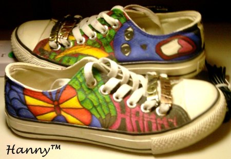 PRETTY SHOES - painting, art, photography, sneakers, canvas, shoes