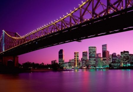 Pink Night. - a, remarkable, picture, of