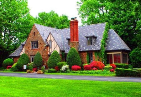 Wonderfully Landscaped Brick Home