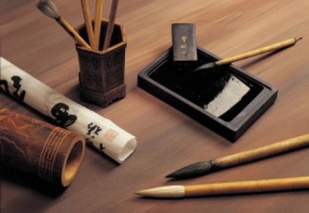 Write - brush, write, ink, photography