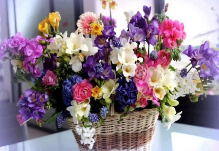 Bright & Cheery - flowers, colorful, summer, cheerful, happy