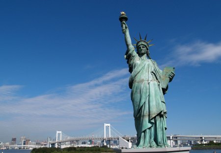 Estatua de la Libertad - statue, usa, america, freedom