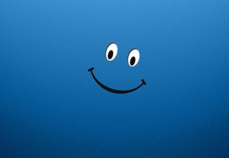 Just happy - eyes, smiley, blue, happy