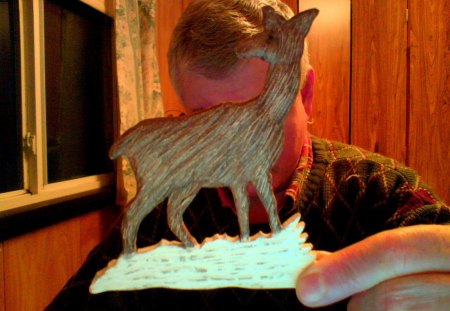 My Personal Carvings - horses, carved deer, bears, penquins, light houses, birds