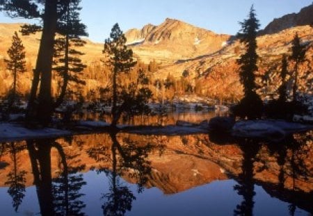 LAGO - agua, natureza, montanha, arvores, lago