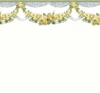 Yellow Rose Drape Top Border F2