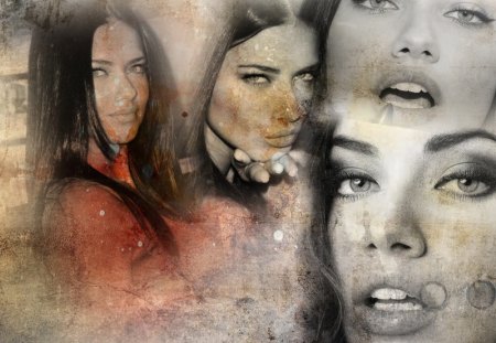 adriana lima wallpaper - female celebrities, girls, adriana lima, wallpaper