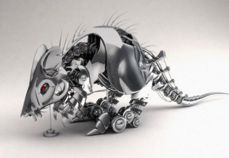 Full Metal Rat - rat, metal, 200, ratfink