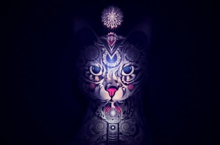 CG Cat - cg, tattoo, meow, cat