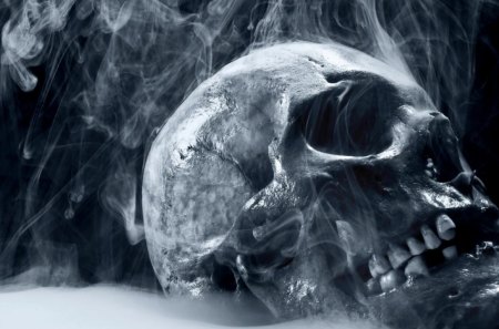 Smoking Skull - entertainment, fun, fantasy, other