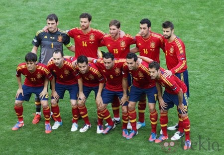 Spanish Football Team - spanish, football, spain, eurocup, winner, team