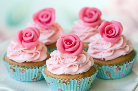 Rose Muffin - rose, cake, photo, muffin