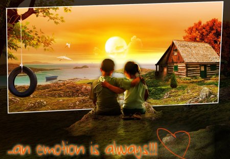 emotion wallpaper - abstract, emotion, digital art, love, wallpaper