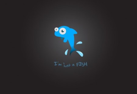 Fish - fish, meen, blue, cg