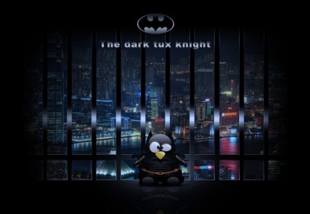 Dark Knight - cg, dark, knight, penguin