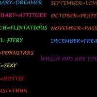 Which Month Are You?