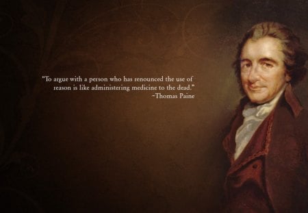 Thomas paine Quoe