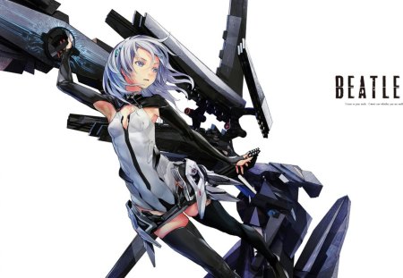 Batless Licia Mecha - anime, battle, girl, suit