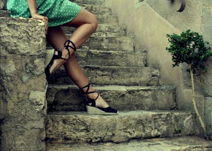 PHOTOGRAPHY - female, legs, photography, girl, steps