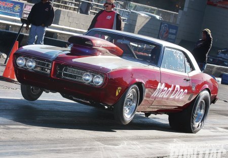 67 Pontiac - track, classic, lift, racer