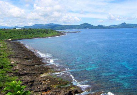 Fringing Reef - beautiful, fringing reef, ocean, wave