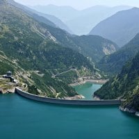 Carinthia dam Austria