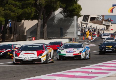 Lamborghini Super Trofeo Racing - race, lamborghini, lambo, super trofeo