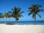 Lovely Beach. The Bahamas.