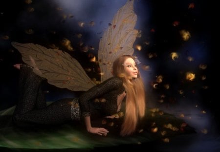 magicical fairy elf - beauty, fairy, abstract, fantasy