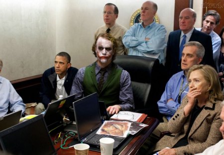 The day the Joker visited - entertainment, people, funny, other, military