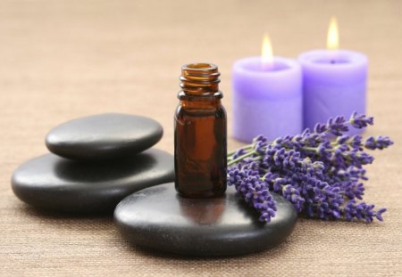 3 drops Lavender - warmth, lavender, fashion, drops, aromatherapy, entertainment, love, light, sweet, stones, black, candles, atmosphere