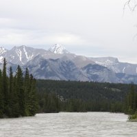 River at Johnston Canyon Banff