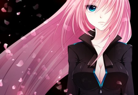 Megurine Luka - luka, face, beautiful, hair, megurine, long