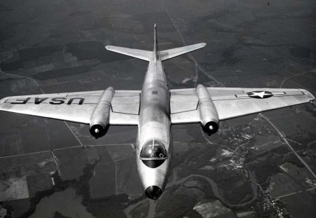 Martin B-57 Canberra - united states air force, bombers, british aircraft, us air force