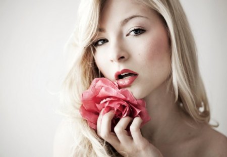 sweet rose girl - nice, woman, beauty, marvellous, people, great, rose, wonderful, super, amazing, pretty, sweet rose girl, cute, skyphoenixx1, girl, adorable, wallpaper, stunning, outstanding, picture, beautiful, sweet, awesome, blonde, flower, fantastic