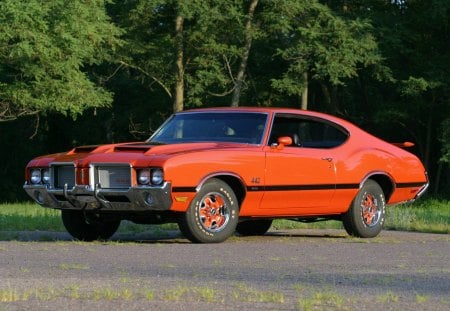 Oldsmobile 442 1972 - 442, oldsmobile, 1972