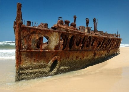 Ship - ship, wreck, damage